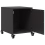 Black steel bedside table 36x39x43.5 cm by , Nightstands - Ref: Foro24-846614, Price: 63,04 €, Discount: %