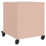 Bedside tables 2 units pink steel 36x39x43.5 cm by , Nightstands - Ref: Foro24-846707, Price: 106,63 €, Discount: %