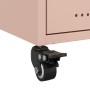 Bedside tables 2 units pink steel 36x39x43.5 cm by , Nightstands - Ref: Foro24-846707, Price: 106,63 €, Discount: %