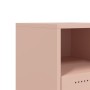 Bedside tables 2 units pink steel 36x39x43.5 cm by , Nightstands - Ref: Foro24-846707, Price: 106,63 €, Discount: %