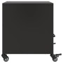 Bedside tables 2 units black steel 36x39x43.5 cm by , Nightstands - Ref: Foro24-846705, Price: 101,20 €, Discount: %