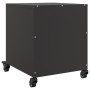 Mesitas de noche 2 uds acero negra 36x39x43,5 cm de , Mesitas de noche - Ref: Foro24-846705, Precio: 101,20 €, Descuento: %