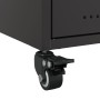 Bedside tables 2 units black steel 36x39x43.5 cm by , Nightstands - Ref: Foro24-846705, Price: 101,20 €, Discount: %