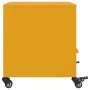 Mesitas de noche 2 uds acero amarillo mostaza 36x39x43,5 cm de , Mesitas de noche - Ref: Foro24-846711, Precio: 106,63 €, Des...