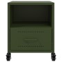 Mesitas de noche 2 unidades acero verde oliva 36x39x43,5 cm de , Mesitas de noche - Ref: Foro24-846713, Precio: 106,63 €, Des...