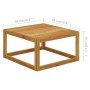 Mesa de centro de madera maciza de acacia 68x68x29 cm de vidaXL, Sofás modulares de exterior - Ref: Foro24-311866, Precio: 78...