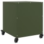 Mesitas de noche 2 unidades acero verde oliva 36x39x43,5 cm de , Mesitas de noche - Ref: Foro24-846713, Precio: 106,63 €, Des...