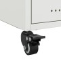 Bedside tables 2 units white steel 36x39x43.5 cm by , Nightstands - Ref: Foro24-846637, Price: 129,99 €, Discount: %