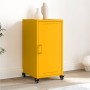 Cold-rolled steel display cabinet in yellow 36x39x72 cm by , Sideboards - Ref: Foro24-846677, Price: 72,89 €, Discount: %