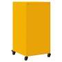 Cold-rolled steel display cabinet in yellow 36x39x72 cm by , Sideboards - Ref: Foro24-846677, Price: 72,89 €, Discount: %