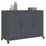 Cold-rolled anthracite gray steel sideboard 100.5x39x72 cm by , Sideboards - Ref: Foro24-846682, Price: 170,48 €, Discount: %