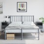 Bedside tables 2 units anthracite gray steel 36x39x60.5 cm by , Nightstands - Ref: Foro24-846559, Price: 106,99 €, Discount: %