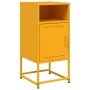 Mesitas de noche 2 uds acero amarillo mostaza 36x39x78 cm de , Mesitas de noche - Ref: Foro24-846573, Precio: 126,07 €, Descu...