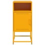 Bedside tables 2 units mustard yellow steel 36x39x78 cm by , Nightstands - Ref: Foro24-846573, Price: 126,07 €, Discount: %