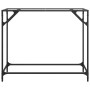 Console table with transparent glass surface and steel structure 98x35x81 cm by , console tables - Ref: Foro24-846020, Price:...