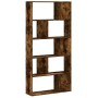 5-shelf smoked oak engineered wood bookcase by , Bookcases and shelves - Ref: Foro24-852775, Price: 80,76 €, Discount: %