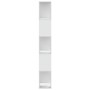 5-level white engineered wood bookshelf 45x23.5x162.5 cm by , Bookcases and shelves - Ref: Foro24-852780, Price: 62,46 €, Dis...