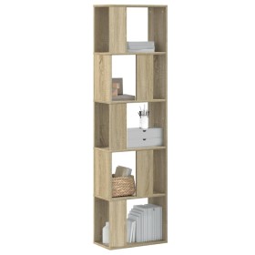 Librería de 5 niveles madera roble Sonoma 45x23,5x162,5 cm de , Librerías y estanterías - Ref: Foro24-852782, Precio: 60,78 €...