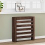 Engineered wood radiator cover in brown oak, 78x20x82 cm. by , Accessories for heating radiators - Ref: Foro24-852687, Price:...