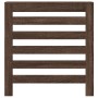 Engineered wood radiator cover in brown oak, 78x20x82 cm. by , Accessories for heating radiators - Ref: Foro24-852687, Price:...