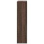 Engineered wood radiator cover in brown oak, 78x20x82 cm. by , Accessories for heating radiators - Ref: Foro24-852687, Price:...