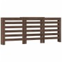 Radiator cover in brown oak wood 205x21.5x83.5 cm by , Accessories for heating radiators - Ref: Foro24-852723, Price: 103,50 ...