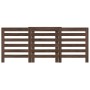 Radiator cover in brown oak wood 205x21.5x83.5 cm by , Accessories for heating radiators - Ref: Foro24-852723, Price: 103,50 ...