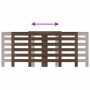 Radiator cover in brown oak wood 205x21.5x83.5 cm by , Accessories for heating radiators - Ref: Foro24-852723, Price: 103,50 ...