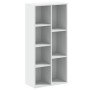 Estantería de madera de ingeniería blanca 50x25x105 cm de , Librerías y estanterías - Ref: Foro24-852789, Precio: 58,37 €, De...