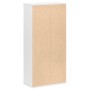 Estantería de madera de ingeniería blanca 50x25x105 cm de , Librerías y estanterías - Ref: Foro24-852789, Precio: 58,37 €, De...