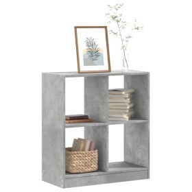 Engineered wood gray concrete shelf 68.5x32x75 cm by , Bookcases and shelves - Ref: Foro24-852810, Price: 55,03 €, Discount: %