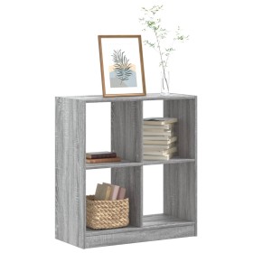 Estantería de madera de ingeniería gris Sonoma 68,5x32x75 cm de , Librerías y estanterías - Ref: Foro24-852812, Precio: 55,99...