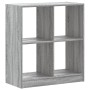 Ingenieurholzregal in Sonoma-Grau 68,5x32x75 cm von , Bücherregale und Regale - Ref: Foro24-852812, Preis: 55,99 €, Rabatt: %