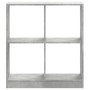 Engineered wood gray concrete shelf 68.5x32x75 cm by , Bookcases and shelves - Ref: Foro24-852810, Price: 55,03 €, Discount: %