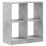 Engineered wood gray concrete shelf 68.5x32x75 cm by , Bookcases and shelves - Ref: Foro24-852810, Price: 55,03 €, Discount: %