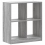 Engineered wood Sonoma gray bookshelf 68.5x32x75 cm by , Bookcases and shelves - Ref: Foro24-852812, Price: 56,41 €, Discount: %