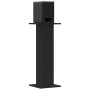 Soportes altavoces 2 uds madera ingeniería negro 30x30x80 cm de , Soportes para altavoces - Ref: Foro24-852664, Precio: 66,57...