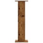 Speaker stands 2 units aged oak wood 30x30x95 cm by , Speaker stands - Ref: Foro24-852679, Price: 75,90 €, Discount: %