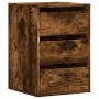 Cajonera de esquina madera ingeniería roble ahumado 40x41x58 cm de , Cajoneras - Ref: Foro24-852838, Precio: 76,29 €, Descuen...