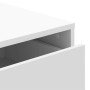 White engineered wood corner chest of drawers 80x41x58 cm by , Drawers - Ref: Foro24-852852, Price: 104,41 €, Discount: %