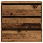 Corner chest of drawers made of engineered wood in old oak, measuring 60x41x58 cm. by , Drawers - Ref: Foro24-852850, Price: ...