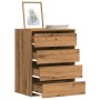 Cajonera de esquina madera ingeniería roble artisan 60x41x76 cm de , Cajoneras - Ref: Foro24-852878, Precio: 124,34 €, Descue...