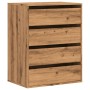 Cajonera de esquina madera ingeniería roble artisan 60x41x76 cm de , Cajoneras - Ref: Foro24-852878, Precio: 124,34 €, Descue...