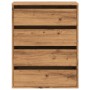 Cajonera de esquina madera ingeniería roble artisan 60x41x76 cm de , Cajoneras - Ref: Foro24-852878, Precio: 124,34 €, Descue...