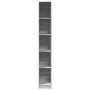 Engineered wood wardrobe in Sonoma grey, 30x50x200 cm. by , Wardrobes - Ref: Foro24-3307707, Price: 130,81 €, Discount: %