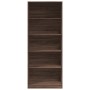 Engineered wood wardrobe in brown oak color, 80x50x200 cm. by , Wardrobes - Ref: Foro24-3307726, Price: 179,69 €, Discount: %