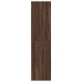 Engineered wood wardrobe in brown oak color, 80x50x200 cm. by , Wardrobes - Ref: Foro24-3307726, Price: 179,69 €, Discount: %