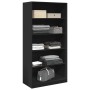 Armario de madera contrachapada negro 100x50x200 cm de , Armarios roperos - Ref: Foro24-3307730, Precio: 208,65 €, Descuento: %