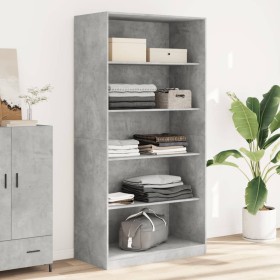 Plywood gray concrete wardrobe 100x50x200 cm by , Wardrobes - Ref: Foro24-3307732, Price: 202,90 €, Discount: %