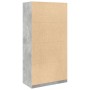 Armario de madera contrachapada gris hormigón 100x50x200 cm de , Armarios roperos - Ref: Foro24-3307732, Precio: 202,59 €, De...